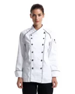 Professional Chef Coat with Stylish Design - Image 4